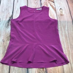 Magenta sleeveless top